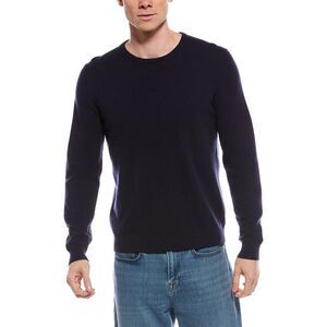 Mette Mens Cashmere Crewneck Sweater, Navy